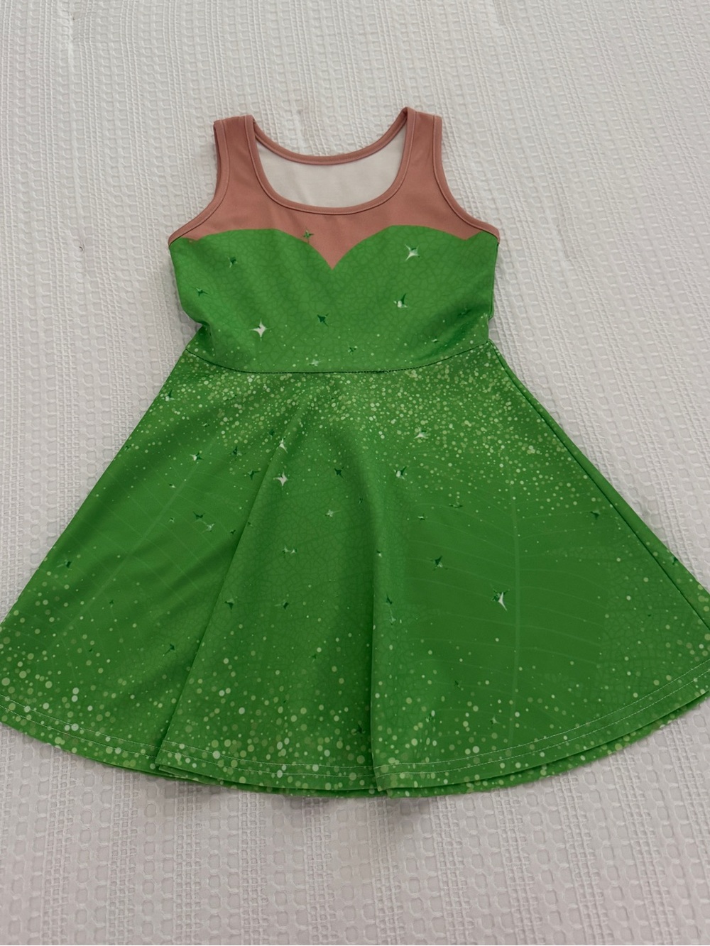 Girls’ Tinkerbell Fairy Sleeveless Tank Dress